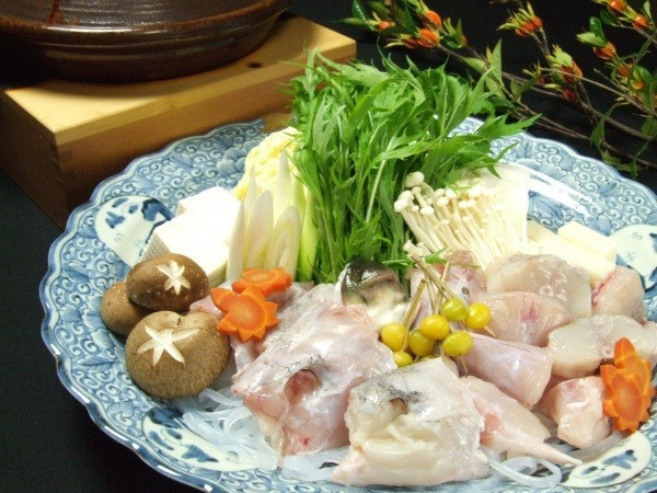 京野菜とふぐ鍋